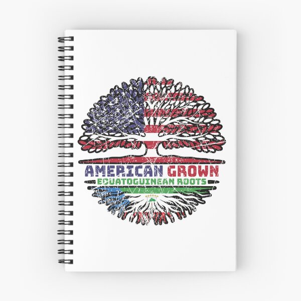 Item preview, Equatorial Guinea Equatoguinean American USA Tree Roots Flag designed and sold by FlagX.