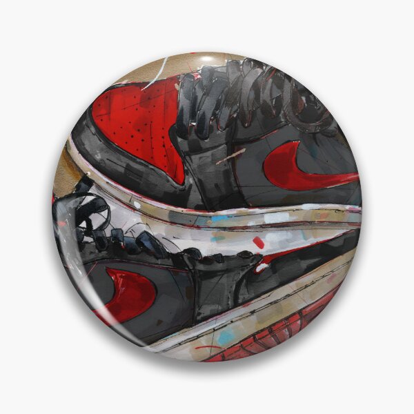 Item preview, Nike 1984 bannd bred sneaker art designed and sold by GalleryKauffeld.
