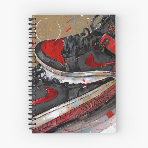 Item preview, Nike 1984 bannd bred sneaker art designed and sold by GalleryKauffeld.