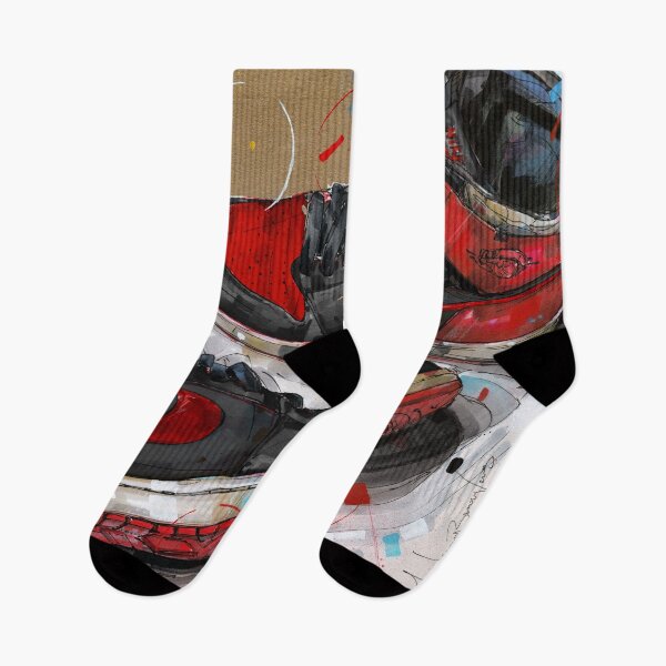 Item preview, Nike 1984 bannd bred sneaker art designed and sold by GalleryKauffeld.