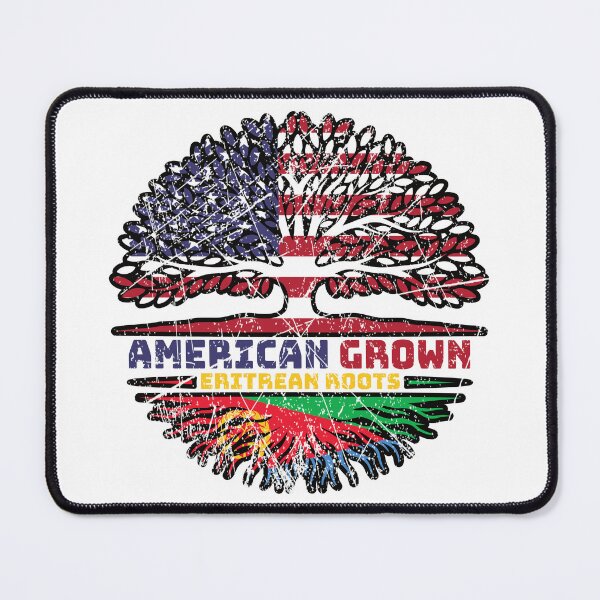 Item preview, Eritrea Eritrean US American USA United States Tree Roots Flag designed and sold by FlagX.