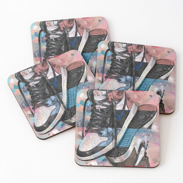 Item preview, AirJordan1 upside down colourway art designed and sold by GalleryKauffeld.