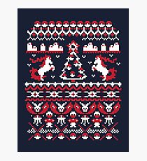 An Ugly Pokemon Christmas Photographic Print