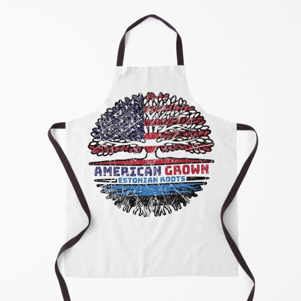 Item preview, Estonia Estonian American USA Tree Roots Flag designed and sold by FlagX.