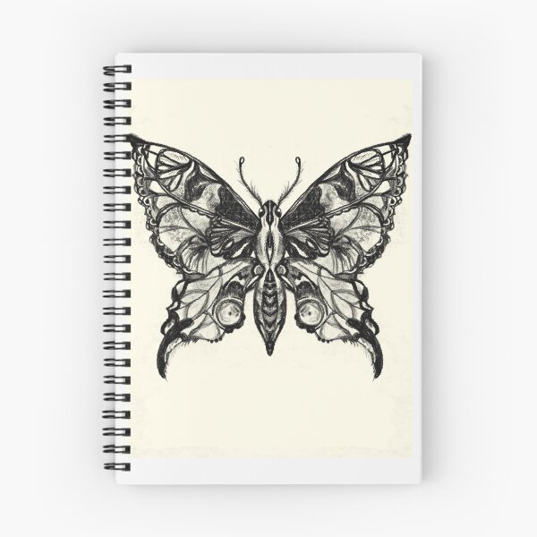 Item preview, Charcoal sketch moth designed and sold by August Doodles.