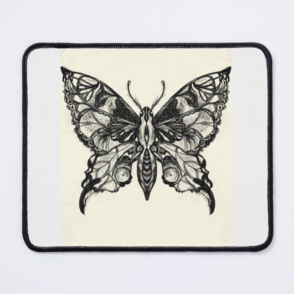 Item preview, Charcoal sketch moth designed and sold by August Doodles.