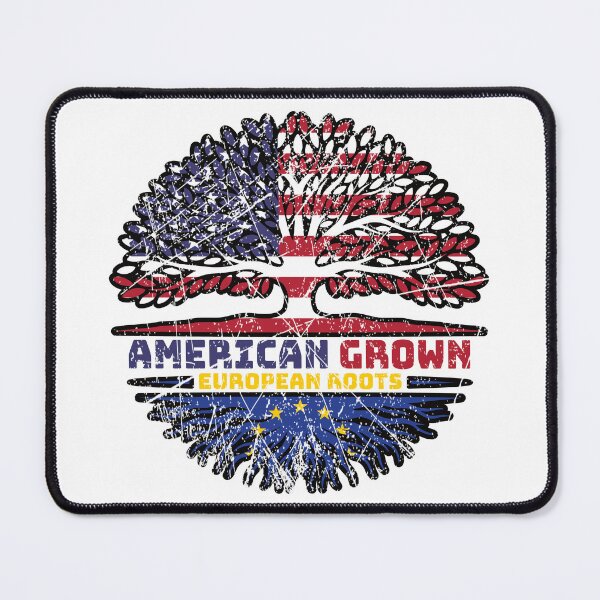 Item preview, European Union EU Europe US American USA United States Tree Roots Flag designed and sold by FlagX.
