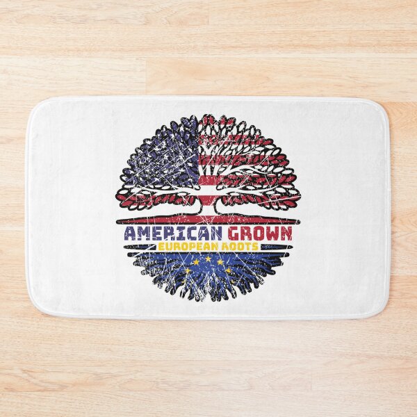 Item preview, European Union EU Europe US American USA United States Tree Roots Flag designed and sold by FlagX.
