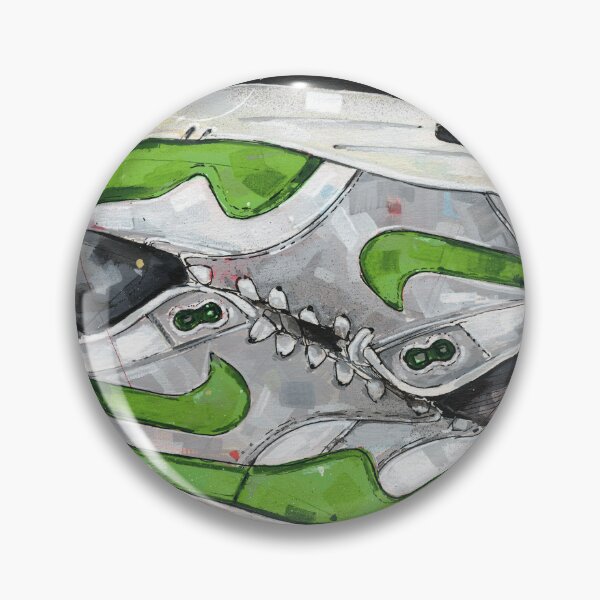 Item preview, AirMax1 patta green sneaker shoebox painting designed and sold by GalleryKauffeld.
