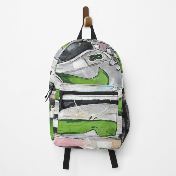 Item preview, AirMax1 patta green sneaker shoebox painting designed and sold by GalleryKauffeld.