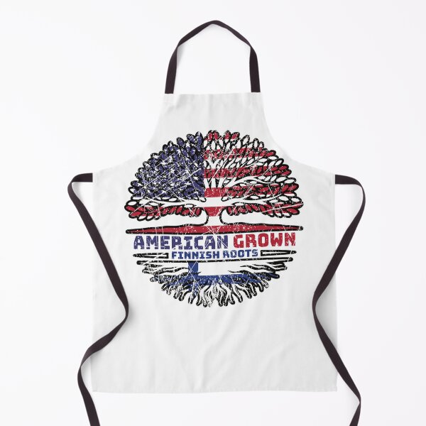 Item preview, Finland Finnish US American USA United States Tree Roots Flag designed and sold by FlagX.