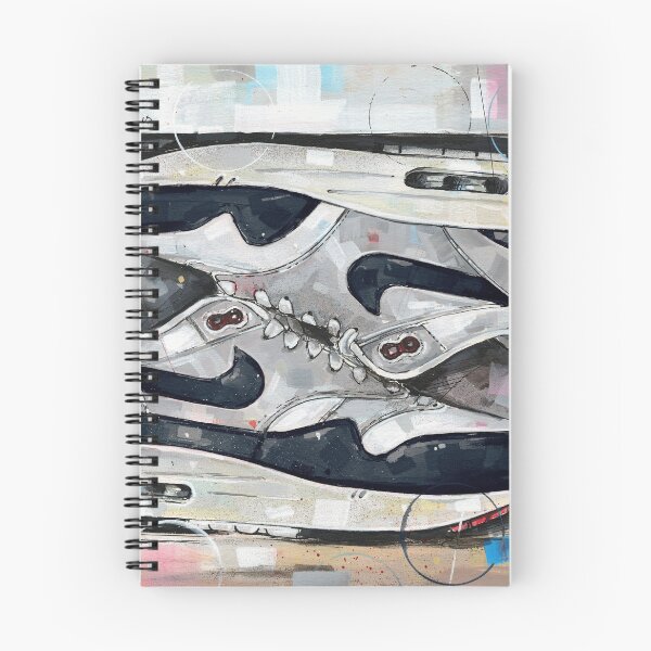 Item preview, Nike AirMax1 dark obsidian painting designed and sold by GalleryKauffeld.