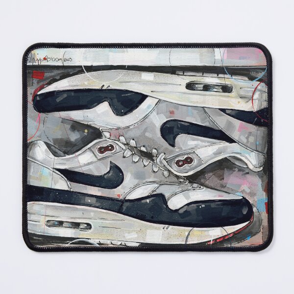 Item preview, Nike AirMax1 dark obsidian painting designed and sold by GalleryKauffeld.