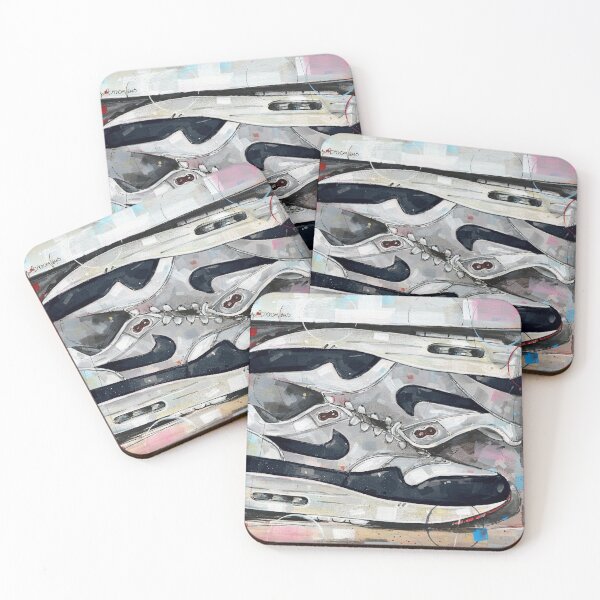 Item preview, Nike AirMax1 dark obsidian painting designed and sold by GalleryKauffeld.