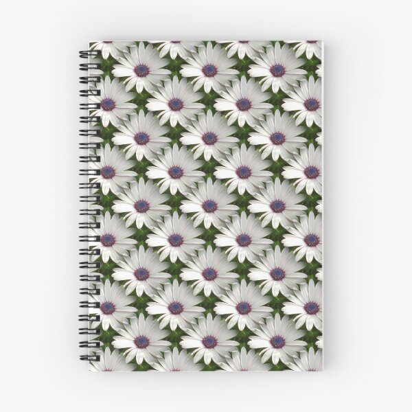 Item preview, Beautiful Osteospermum White Daisy With Purple Center Pattern designed and sold by taiche.