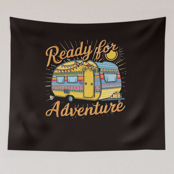 Item preview, Ready for adventure - caravan designed and sold by Endless Projects.