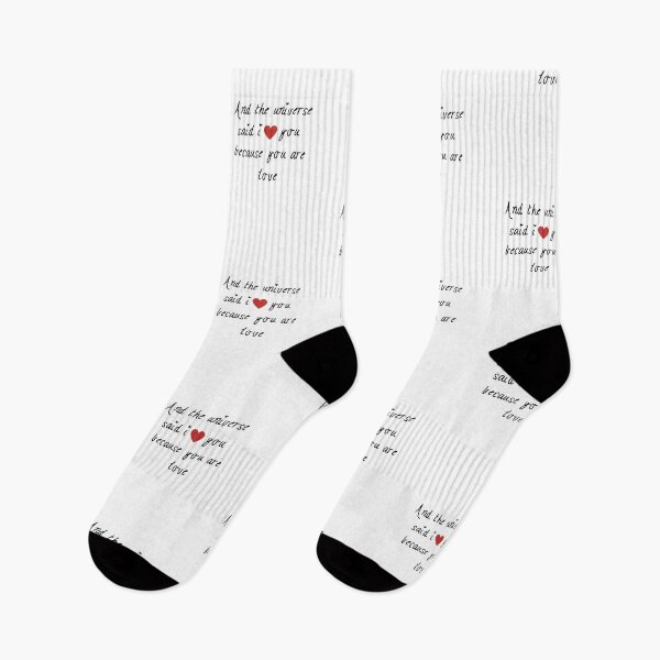 Item preview, And The Universe Said I Love You. designed and sold by SeviRB.