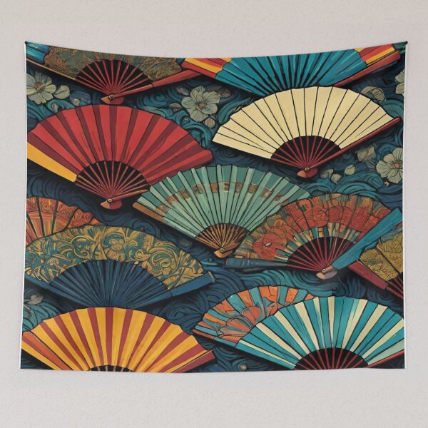 Item preview, Folding fans pattern. designed and sold by Giulivo Store Graphic.