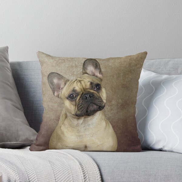 Item preview, Fawn French Bulldog Portrait designed and sold by HollieGPhotos.