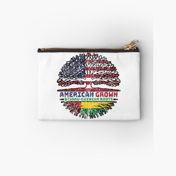 Item preview, Guinea-Bissau Bissau-Guinean American USA Tree Roots Flag designed and sold by FlagX.