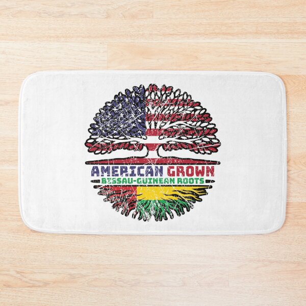 Item preview, Guinea-Bissau Bissau-Guinean American USA Tree Roots Flag designed and sold by FlagX.