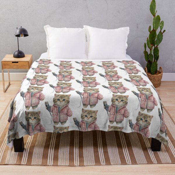 Item preview, Cute Cat Singer Wearing a Pink Jacket designed and sold by DigitalMagShop.