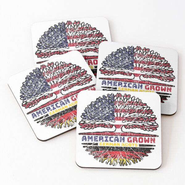 Item preview, German Germany US American USA United States Tree Roots Flag designed and sold by FlagX.