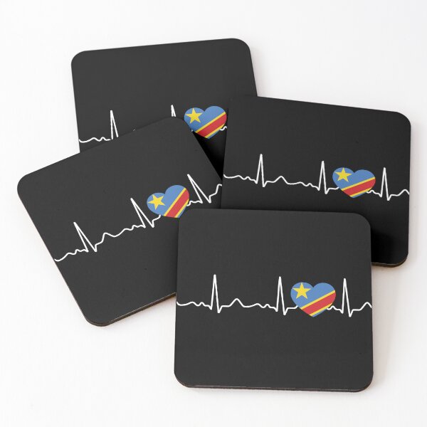 Item preview, Congo - heartbeat, pulse, heart line, ECG designed and sold by Mohja-Design.