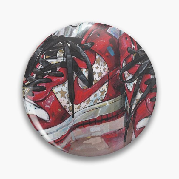 Item preview, Nike Dunk high SB stars painting designed and sold by GalleryKauffeld.