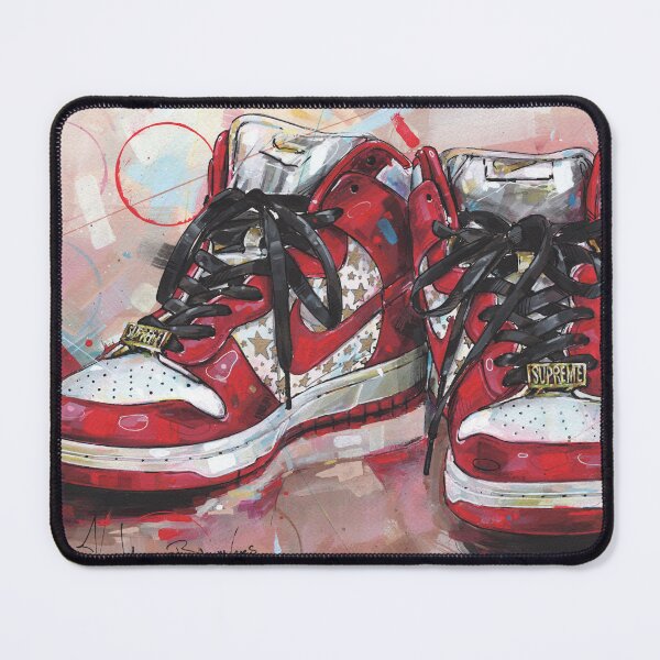 Item preview, Nike Dunk high SB stars painting designed and sold by GalleryKauffeld.