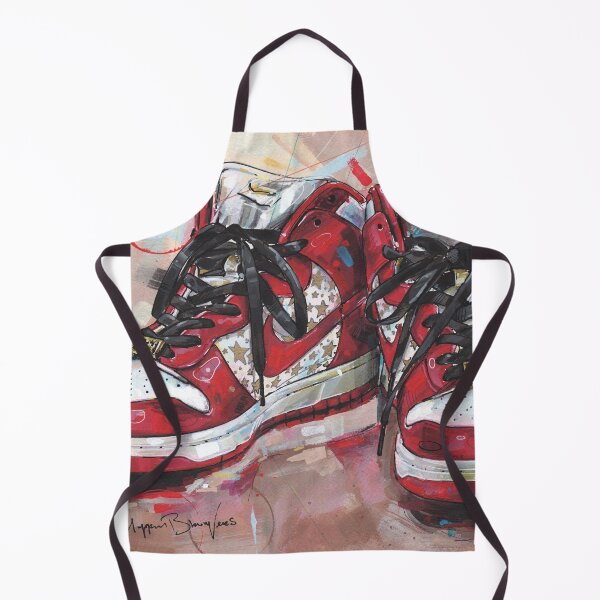Item preview, Nike Dunk high SB stars painting designed and sold by GalleryKauffeld.