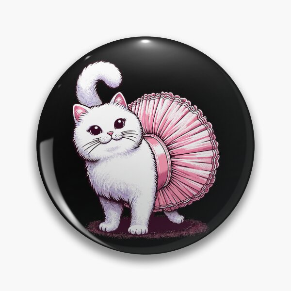 Artikelvorschau, Cute Cat in Tutu Ballet Dancing Funny Ballet entworfen und verkauft von KsuAnn.