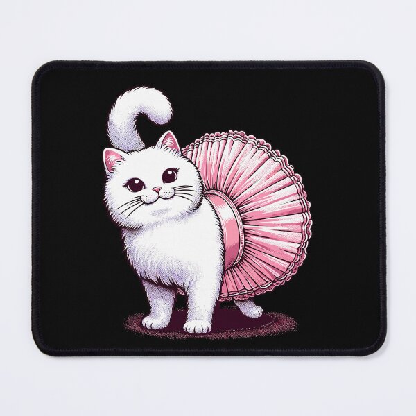 Item preview, Cute Cat in Tutu Ballet Dancing Funny Ballet designed and sold by KsuAnn.