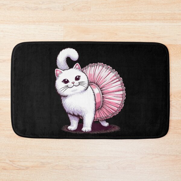 Item preview, Cute Cat in Tutu Ballet Dancing Funny Ballet designed and sold by KsuAnn.