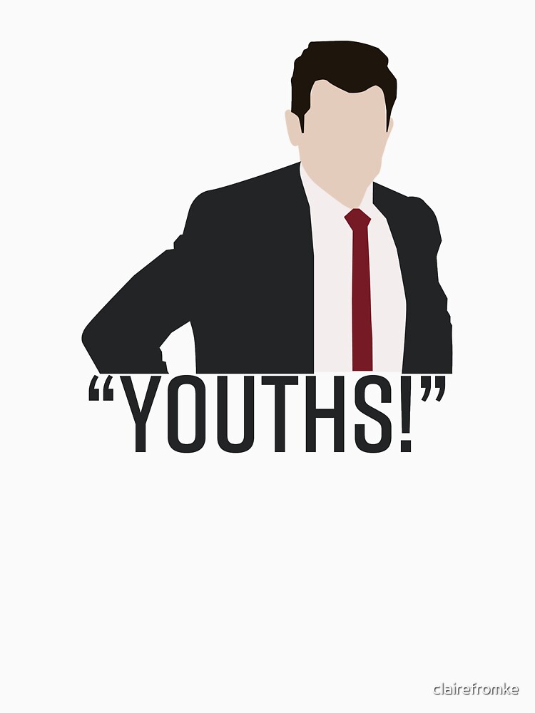 "Youths! New Girl" Tshirt for Sale by clairefromke Redbubble