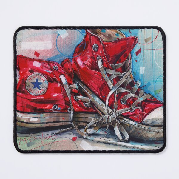 Item preview, Converse sneaker painting designed and sold by GalleryKauffeld.