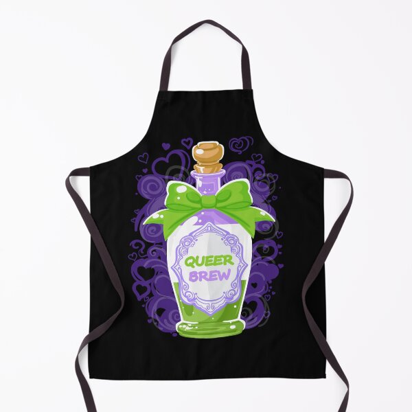 Item preview, Genderqueer Brew - LGBTQIA Potion Bottle designed and sold by Geobat.