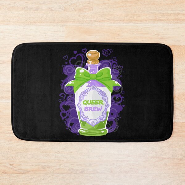 Item preview, Genderqueer Brew - LGBTQIA Potion Bottle designed and sold by Geobat.