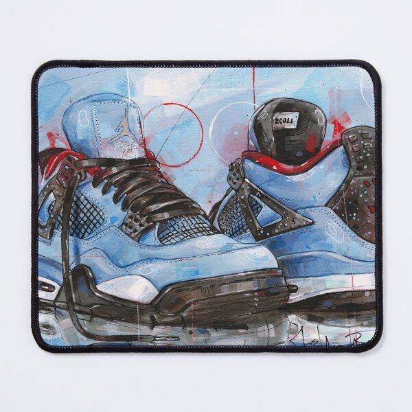 Item preview, Jordan4 Cactus Jack art designed and sold by GalleryKauffeld.