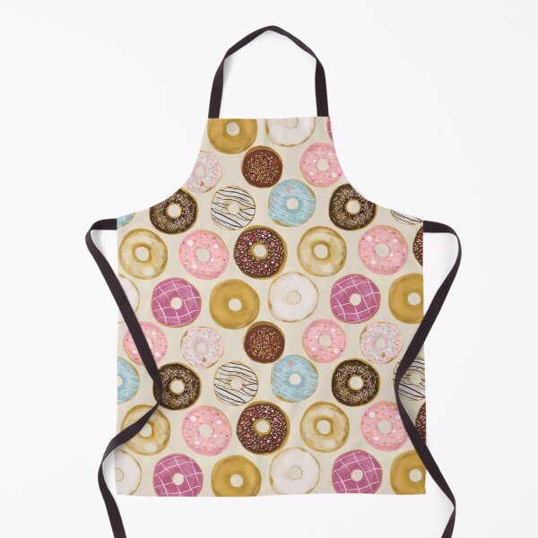 Item preview, Hand-Painted Box of Glazed, Chocolate, and Strawberry Donuts designed and sold by Bridgett3602.