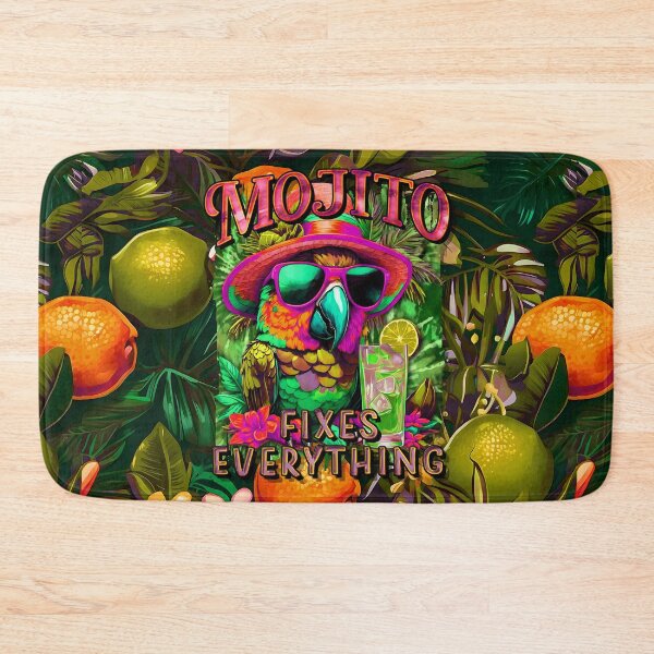 Item preview, Mojito Fixes Everything Tropical Parrot Cocktail designed and sold by MindWave THC.