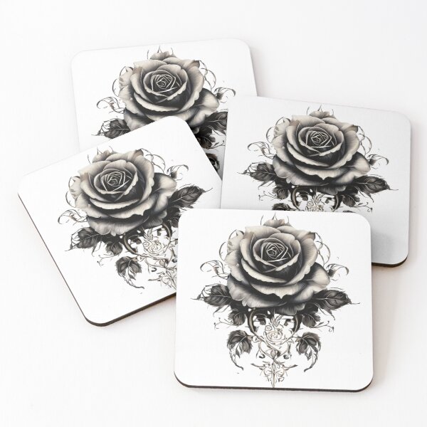 Item preview, Black gothic rose designed and sold by Erik Visnievskij.