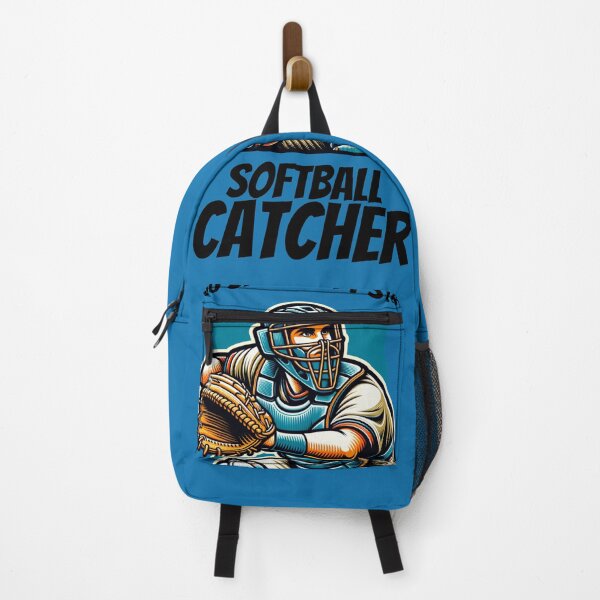 Item preview, Softball Catcher designed and sold by Belarte.shop.