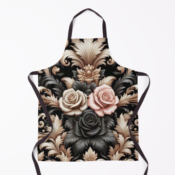 Item preview, Tan & Black Baroque With Roses designed and sold by DesignsByPrnces.
