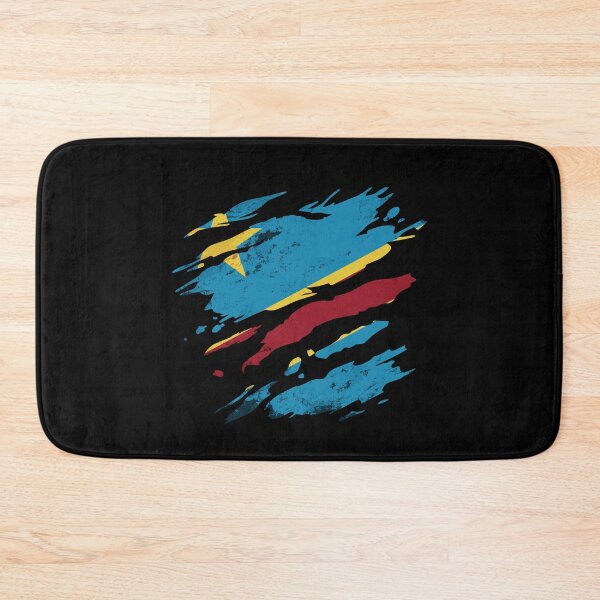 Item preview, Congo - national flag, scratches, cracks designed and sold by Mohja-Design.