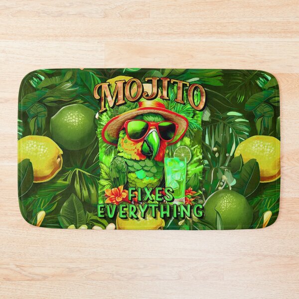 Item preview, Mojito Fixes Everything Tropical Parrot Cocktail designed and sold by MindWave THC.