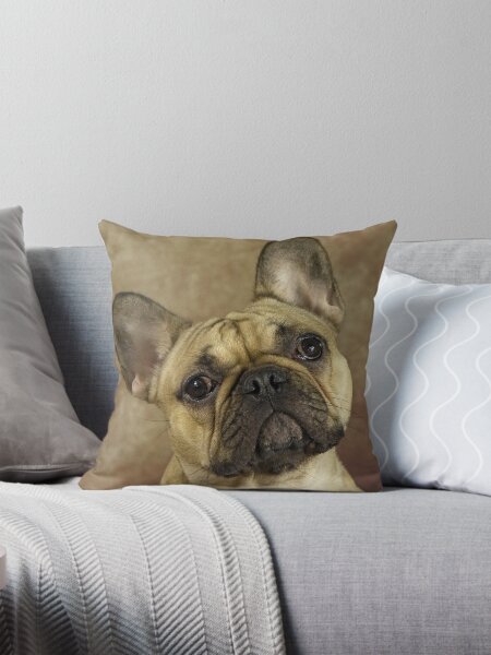 Item preview, Fawn French Bulldog Face Shot designed and sold by HollieGPhotos.