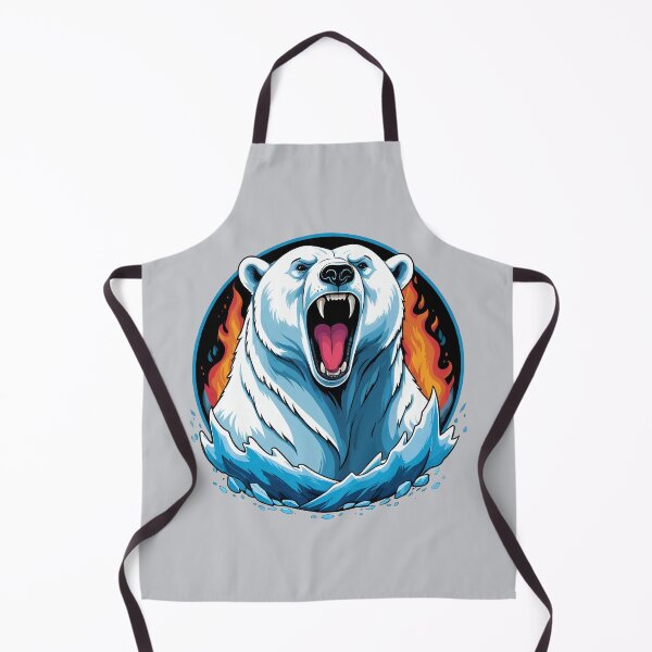 Item preview, Fierce Polar Bear designed and sold by WildlifeInc.