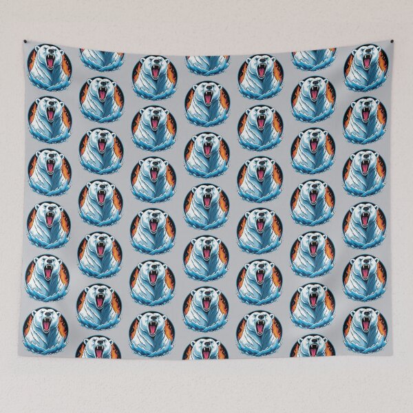 Item preview, Fierce Polar Bear designed and sold by WildlifeInc.