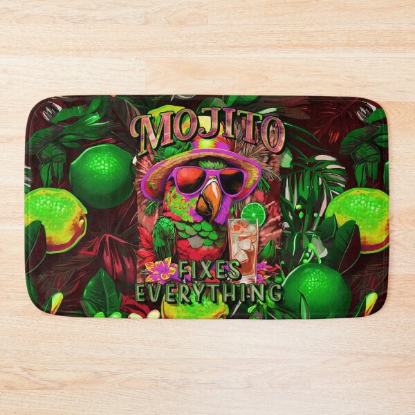 Item preview, Mojito Fixes Everything Tropical Parrot Cocktail designed and sold by MindWave THC.